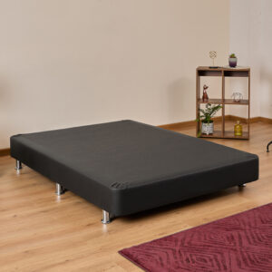 Base Cama Doble Pluss M2 140x190x28 cm Negra